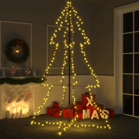 Árbol de Navidad 240 luces LED interior y exterior 118x180 cm de , Arboles de navidad - Ref: Foro24-328581, Precio: 58,90 €, ...