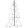 Árbol de Navidad 240 luces LED interior y exterior 118x180 cm de , Arboles de navidad - Ref: Foro24-328581, Precio: 58,90 €, ...