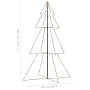 Christmas tree 240 LED lights indoor and outdoor 118x180 cm by , Christmas trees - Ref: Foro24-328581, Price: 59,62 €, Discou...