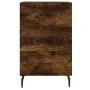 Nachttisch aus geräucherter Eichen-Ingenieurholz 40x40x66 cm. von , Nachttische - Ref: Foro24-827681, Preis: 62,96 €, Rabatt: %