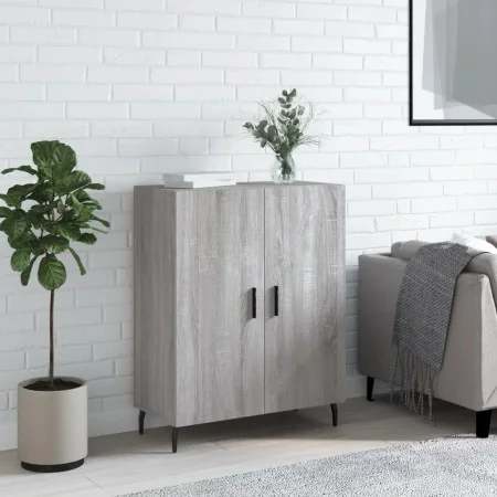 Engineered wood sideboard in Sonoma grey 69.5x34x90 cm by , Sideboards - Ref: Foro24-827746, Price: 86,15 €, Discount: %