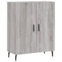 Engineered wood sideboard in Sonoma grey 69.5x34x90 cm by , Sideboards - Ref: Foro24-827746, Price: 86,15 €, Discount: %