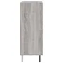 Aparador de madera de ingeniería gris Sonoma 69,5x34x90 cm de , Aparadores - Ref: Foro24-827746, Precio: 86,14 €, Descuento: %