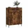 Smoked oak engineered wood sideboard 69.5x34x90 cm by , Sideboards - Ref: Foro24-827993, Price: 93,18 €, Discount: %