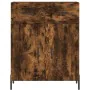 Rauchiger Eichenfurnier-Holzschrank 69,5x34x90 cm von , Sideboards - Ref: Foro24-827993, Preis: 94,33 €, Rabatt: %
