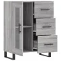 Engineered wood sideboard in Sonoma grey 69.5x34x90 cm by , Sideboards - Ref: Foro24-828074, Price: 110,85 €, Discount: %