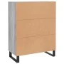 Engineered wood sideboard in Sonoma grey 69.5x34x90 cm by , Sideboards - Ref: Foro24-828074, Price: 110,85 €, Discount: %
