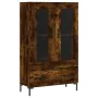 Hoher Schrank aus geräucherter Eichen-Ingenieurholz 69,5x31x115 cm. von , Sideboards - Ref: Foro24-828305, Preis: 89,92 €, Ra...