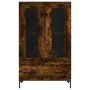 Hoher Schrank aus geräucherter Eichen-Ingenieurholz 69,5x31x115 cm. von , Sideboards - Ref: Foro24-828305, Preis: 89,92 €, Ra...