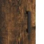 Tall smoked oak engineered wood sideboard 69.5x31x115 cm by , Sideboards - Ref: Foro24-828305, Price: 89,92 €, Discount: %