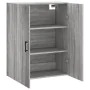 Grauer Sonoma-Wandschrank 69,5x34x90 cm von , Sideboards - Ref: Foro24-828434, Preis: 72,66 €, Rabatt: %