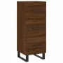 Ingenieurholz-Sideboard in Eichenbraun 34,5x34x90 cm von , Sideboards - Ref: Foro24-828635, Preis: 77,60 €, Rabatt: %