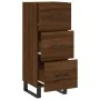Ingenieurholz-Sideboard in Eichenbraun 34,5x34x90 cm von , Sideboards - Ref: Foro24-828635, Preis: 77,60 €, Rabatt: %