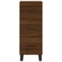 Ingenieurholz-Sideboard in Eichenbraun 34,5x34x90 cm von , Sideboards - Ref: Foro24-828635, Preis: 77,60 €, Rabatt: %