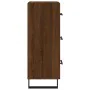 Engineered wood brown oak sideboard 34.5x34x90 cm by , Sideboards - Ref: Foro24-828635, Price: 77,60 €, Discount: %