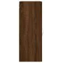 Brown oak wall cabinet 34.5x34x90 cm by , Sideboards - Ref: Foro24-828843, Price: 47,66 €, Discount: %