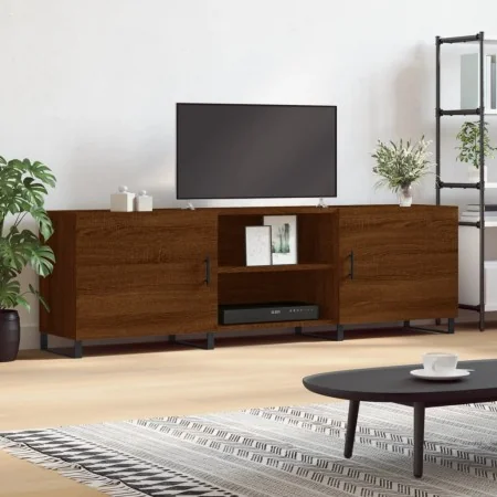 TV-Möbel aus braunem Eichenfurnierholz, 150x30x50 cm. von , TV-Möbel - Ref: Foro24-829123, Preis: 113,86 €, Rabatt: %