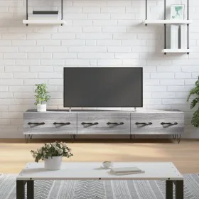 TV-Möbel aus grauem Sonoma-Ingenieurholz, 150x36x30 cm. von , TV-Möbel - Ref: Foro24-829154, Preis: 88,98 €, Rabatt: %