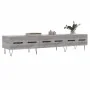 TV stand made of Sonoma gray engineered wood 150x36x30 cm by , TV Furniture - Ref: Foro24-829154, Price: 88,98 €, Discount: %