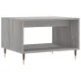 Graue Sonoma-Ingenieurholz-Couchtisch 60x50x40 cm von , Couchtisch - Ref: Foro24-829250, Preis: 43,96 €, Rabatt: %