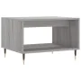 Mesa de centro madera de ingeniería gris Sonoma 60x50x40 cm de , Mesas de centro - Ref: Foro24-829250, Precio: 43,96 €, Descu...