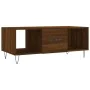 Oak brown plywood coffee table 102x50x40 cm by , Coffee table - Ref: Foro24-829299, Price: 64,23 €, Discount: %