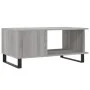 Mesa de centro madera contrachapada gris Sonoma 90x50x40 cm de , Mesas de centro - Ref: Foro24-829514, Precio: 67,38 €, Descu...