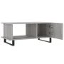 Mesa de centro madera contrachapada gris Sonoma 90x50x40 cm de , Mesas de centro - Ref: Foro24-829514, Precio: 67,38 €, Descu...