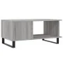 Mesa de centro madera contrachapada gris Sonoma 90x50x40 cm de , Mesas de centro - Ref: Foro24-829514, Precio: 67,38 €, Descu...