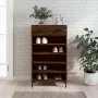 Engineered wood shoe rack in brown oak, 60x35x105 cm. by , Closets and storage - Ref: Foro24-829619, Price: 78,93 €, Discount: %