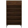 Engineered wood shoe rack in brown oak, 60x35x105 cm. by , Closets and storage - Ref: Foro24-829619, Price: 78,93 €, Discount: %
