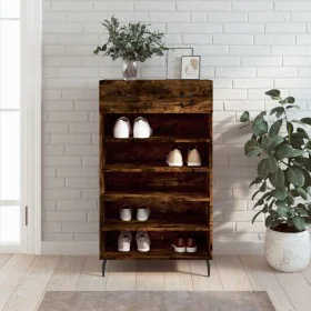 Ingenieurholzschuhmacher Eiche geräuchert 60x35x105 cm von , Schränke und Lagerung - Ref: Foro24-829633, Preis: 56,79 €, Raba...