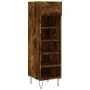 Ingenieurholzschuhregal, geräucherter Eichenholz, 30x35x105 cm. von , Schränke und Lagerung - Ref: Foro24-829673, Preis: 44,0...
