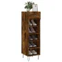 Engineered wood smoked oak shoemaker 30x35x105 cm by , Closets and storage - Ref: Foro24-829673, Price: 44,03 €, Discount: %