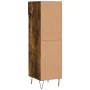 Engineered wood smoked oak shoemaker 30x35x105 cm by , Closets and storage - Ref: Foro24-829673, Price: 44,03 €, Discount: %