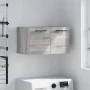 Armario de pared madera de ingeniería gris Sonoma 60x36,5x35 cm de , Taquillas y armarios de almacenamiento - Ref: Foro24-830...
