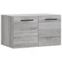 Armario de pared madera de ingeniería gris Sonoma 60x36,5x35 cm de , Taquillas y armarios de almacenamiento - Ref: Foro24-830...