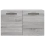 Engineered wood Sonoma gray wall cabinet 60x36.5x35 cm by , Lockers and storage cabinets - Ref: Foro24-830050, Price: 34,28 €...