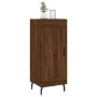 Engineered wood brown oak sideboard 34.5x34x90 cm by , Sideboards - Ref: Foro24-830467, Price: 69,56 €, Discount: %