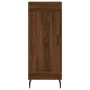 Engineered wood brown oak sideboard 34.5x34x90 cm by , Sideboards - Ref: Foro24-830467, Price: 69,56 €, Discount: %