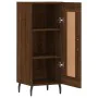 Engineered wood brown oak sideboard 34.5x34x90 cm by , Sideboards - Ref: Foro24-830467, Price: 69,56 €, Discount: %