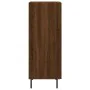 Engineered wood brown oak sideboard 34.5x34x90 cm by , Sideboards - Ref: Foro24-830467, Price: 69,56 €, Discount: %