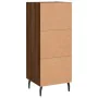 Engineered wood brown oak sideboard 34.5x34x90 cm by , Sideboards - Ref: Foro24-830467, Price: 69,56 €, Discount: %