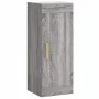 Armario de pared madera de ingeniería gris Sonoma 34,5x34x90 cm de , Aparadores - Ref: Foro24-830490, Precio: 49,44 €, Descue...