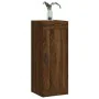 Engineered wood brown oak wall cabinet 34.5x34x90 cm by , Sideboards - Ref: Foro24-830515, Price: 54,63 €, Discount: %