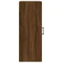 Engineered wood brown oak wall cabinet 34.5x34x90 cm by , Sideboards - Ref: Foro24-830515, Price: 54,63 €, Discount: %