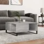 Mesa de centro madera contrachapada gris Sonoma 80x80x36,5 cm de , Mesas de centro - Ref: Foro24-830794, Precio: 85,03 €, Des...