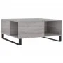 Mesa de centro madera contrachapada gris Sonoma 80x80x36,5 cm de , Mesas de centro - Ref: Foro24-830794, Precio: 85,03 €, Des...