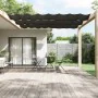 Vertical awning in anthracite gray, 100x600 cm, Oxford fabric. by , Umbrellas - Ref: Foro24-148209, Price: 31,91 €, Discount: %