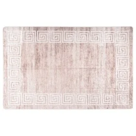 Alfombra lavable antideslizante beige 80x150 cm de , Alfombras - Ref: Foro24-337940, Precio: 31,86 €, Descuento: %
